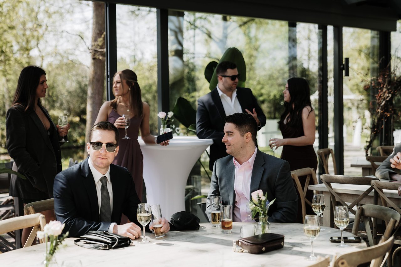 Receptie in Serre Koetshuys