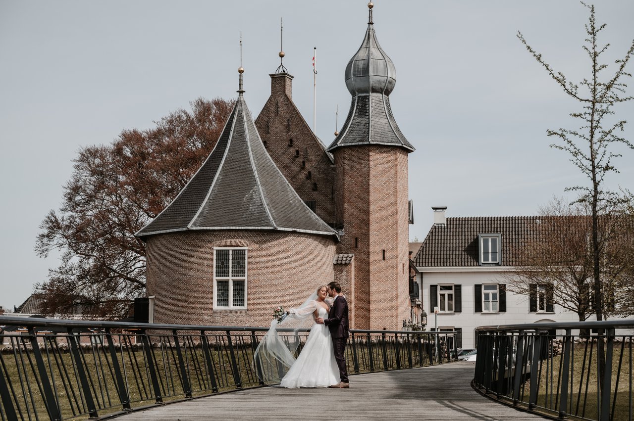 Kasteel Coevorden aankomst