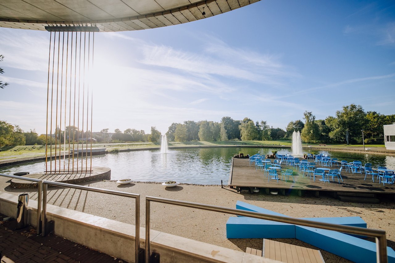 Terras vlonder Evoluon 