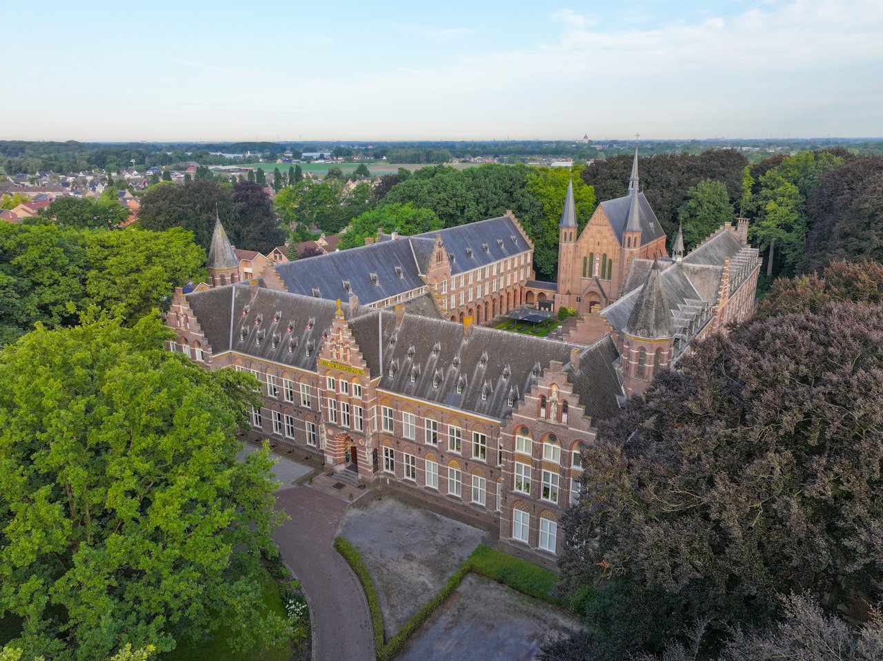 Drone foto Bovendonk Hoeven