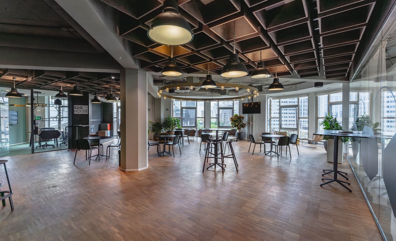 Venture Cafe seating area