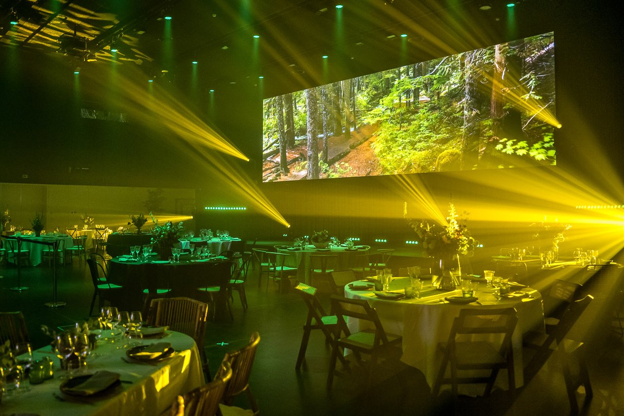 BluePoint Antwerpen - zaal Marco Polo - dinner & lightshow