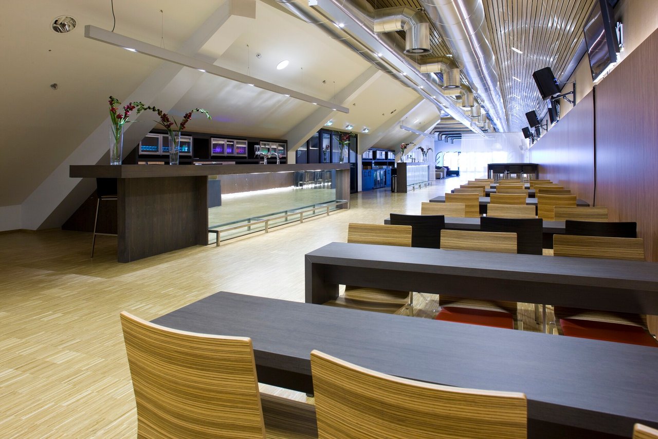 Businesslounge-leeg