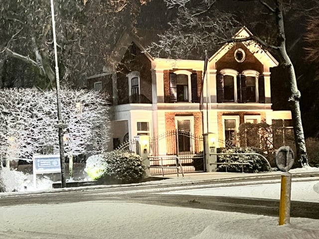 Sneeuw in Maartensdijk