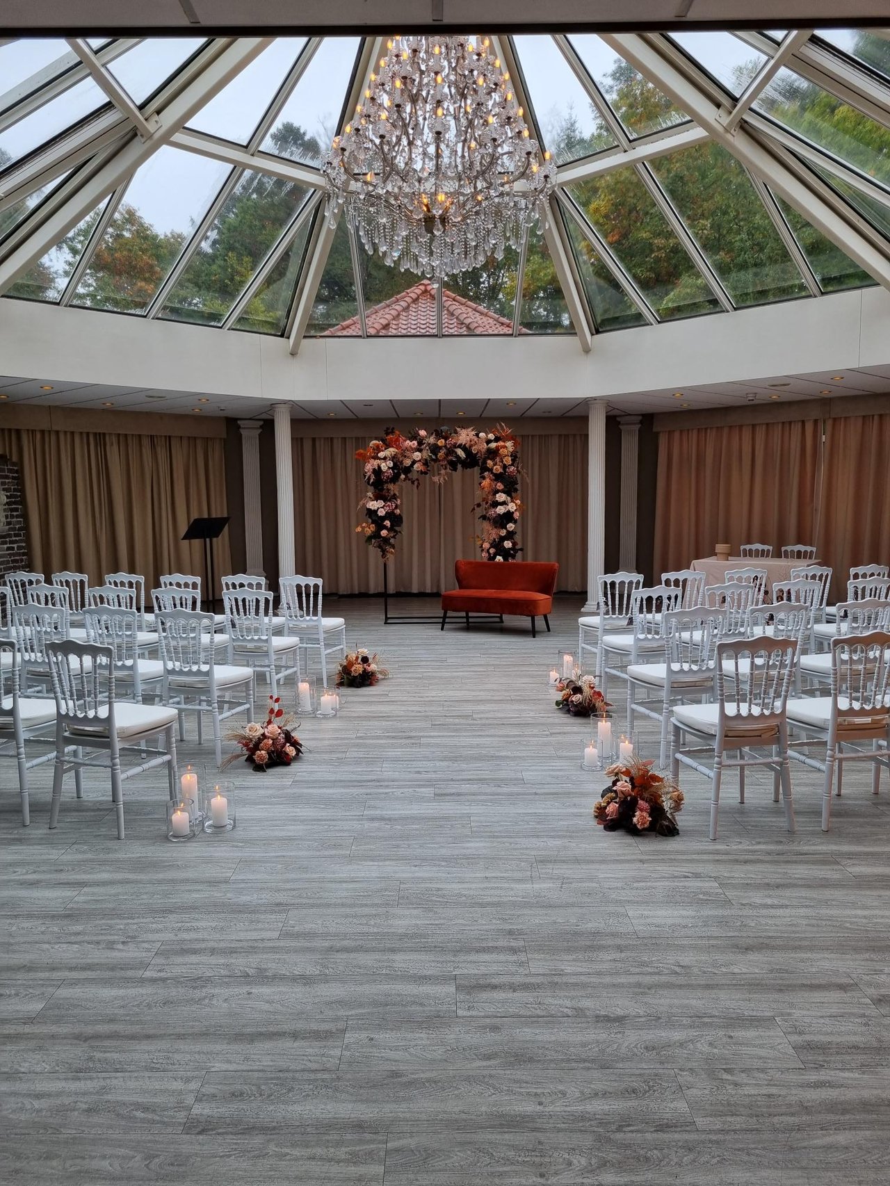Ceremonie in de Wintertuin