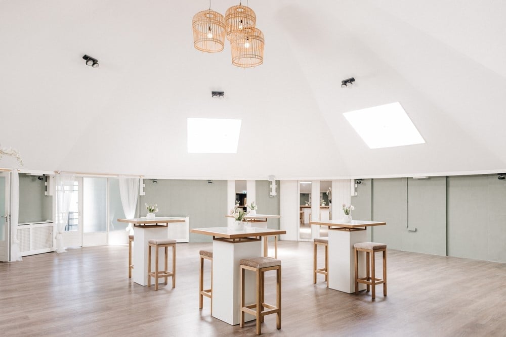 Feestzaal bij Hotel-Restaurant Spaarnwoude