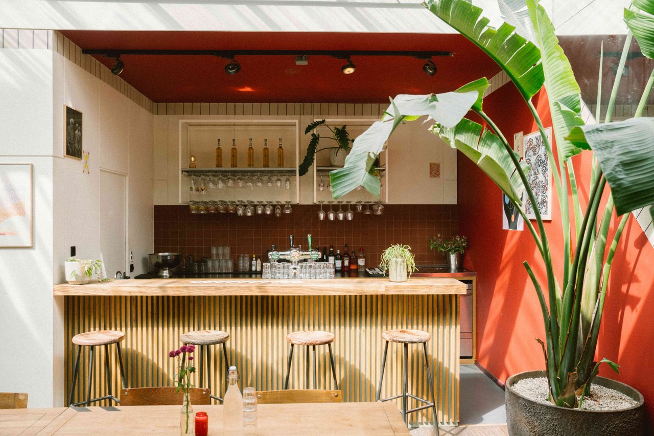 Bar in de privé ruimte 