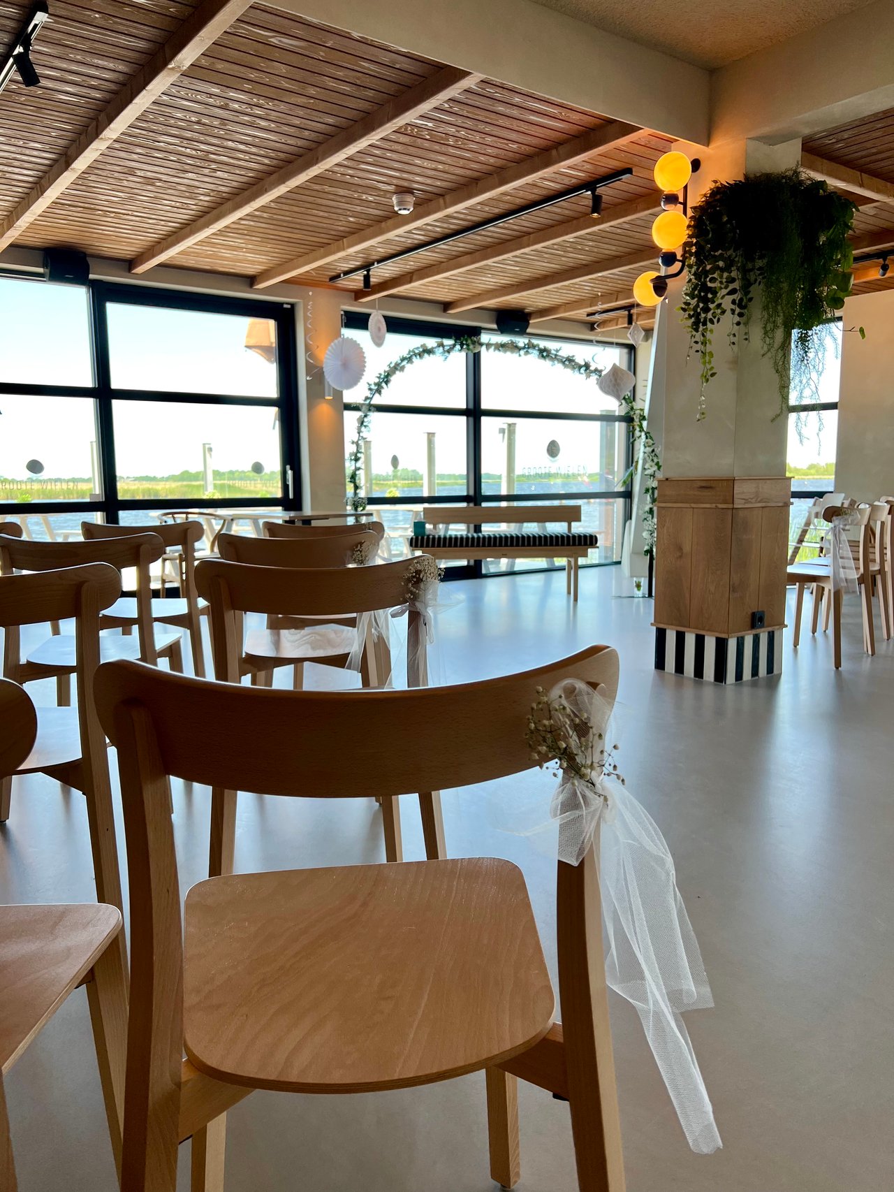 Trouwceremonie restaurant Groote Wielen
