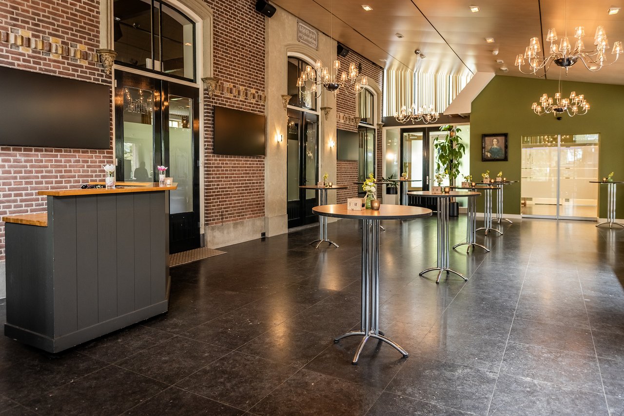 Tuinzaal in Klein Vanenburg 