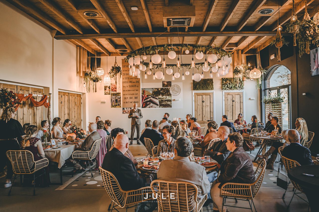 Diner bruiloft