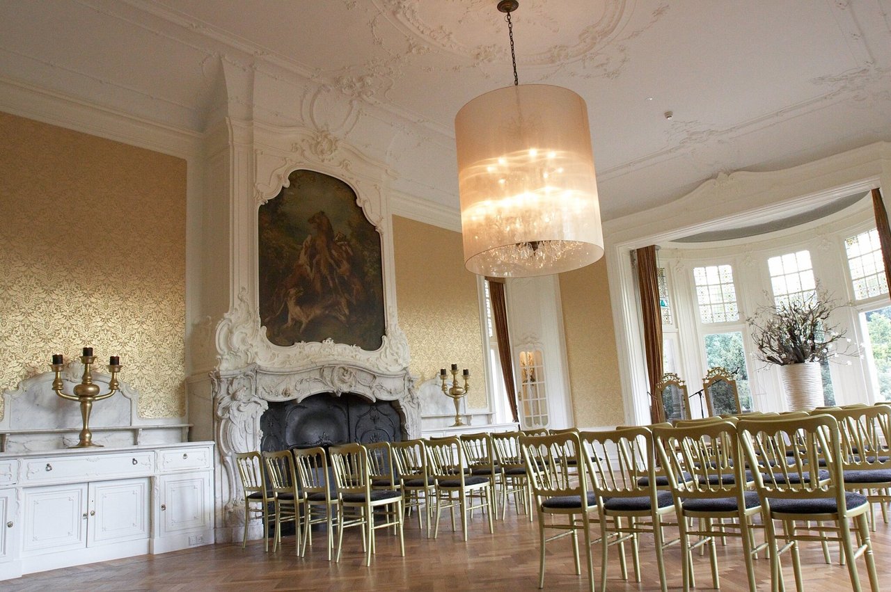 Parkzaal in theater opstelling