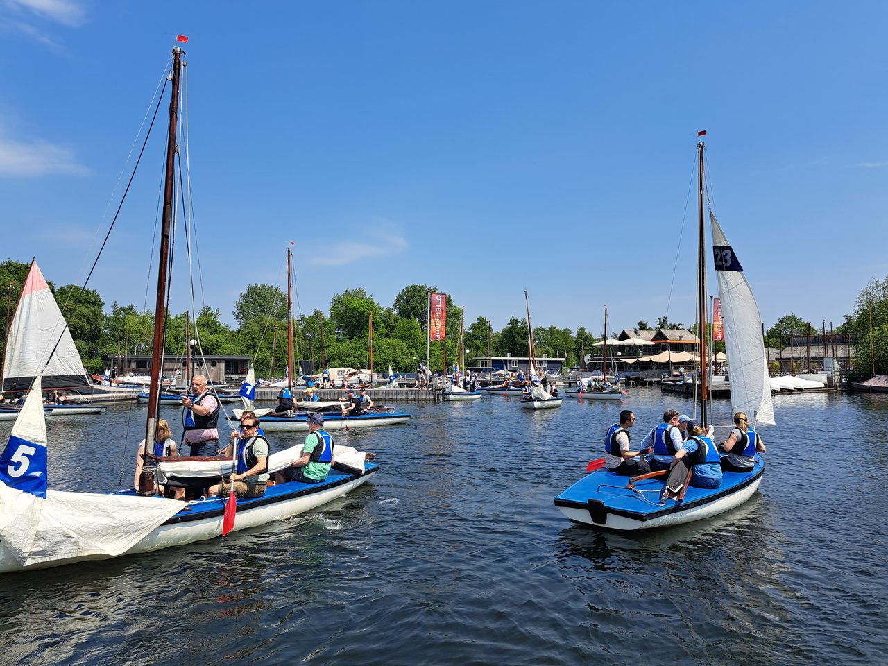 Hou de vaart er in
