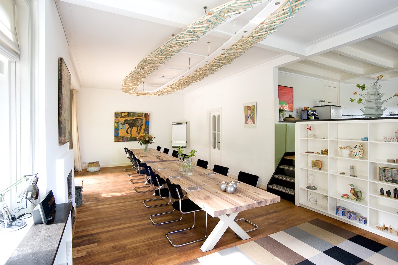 De Hoftafel diner opstelling