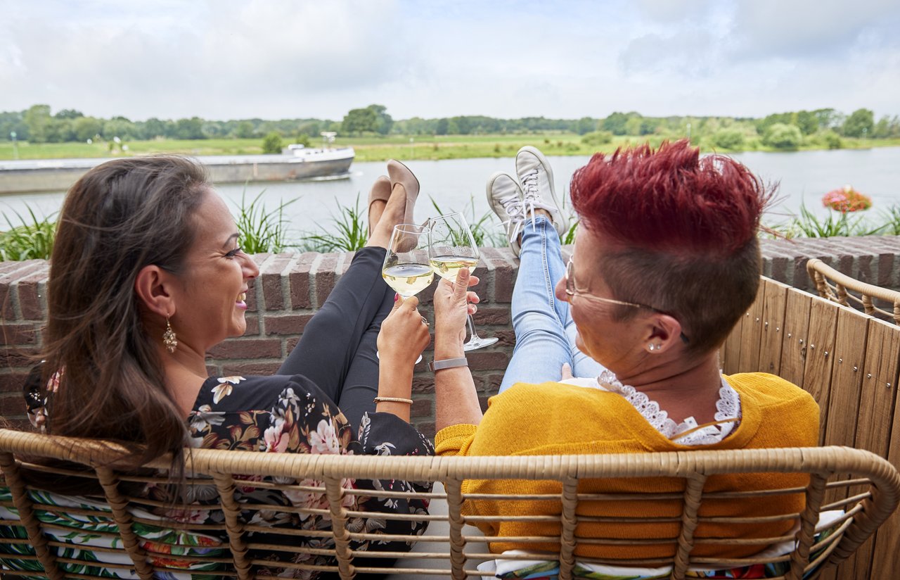 Uitzicht Luxe Maassuites