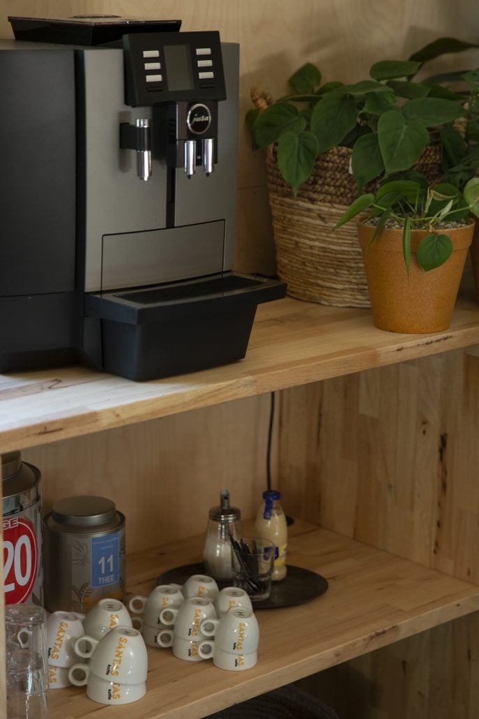 Koffiemachine Broedplaats House of Bird Diemerbos