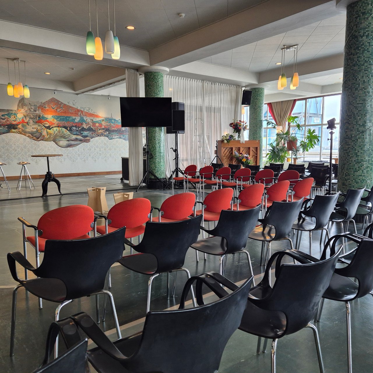 Ballroom Set-up Business Congres