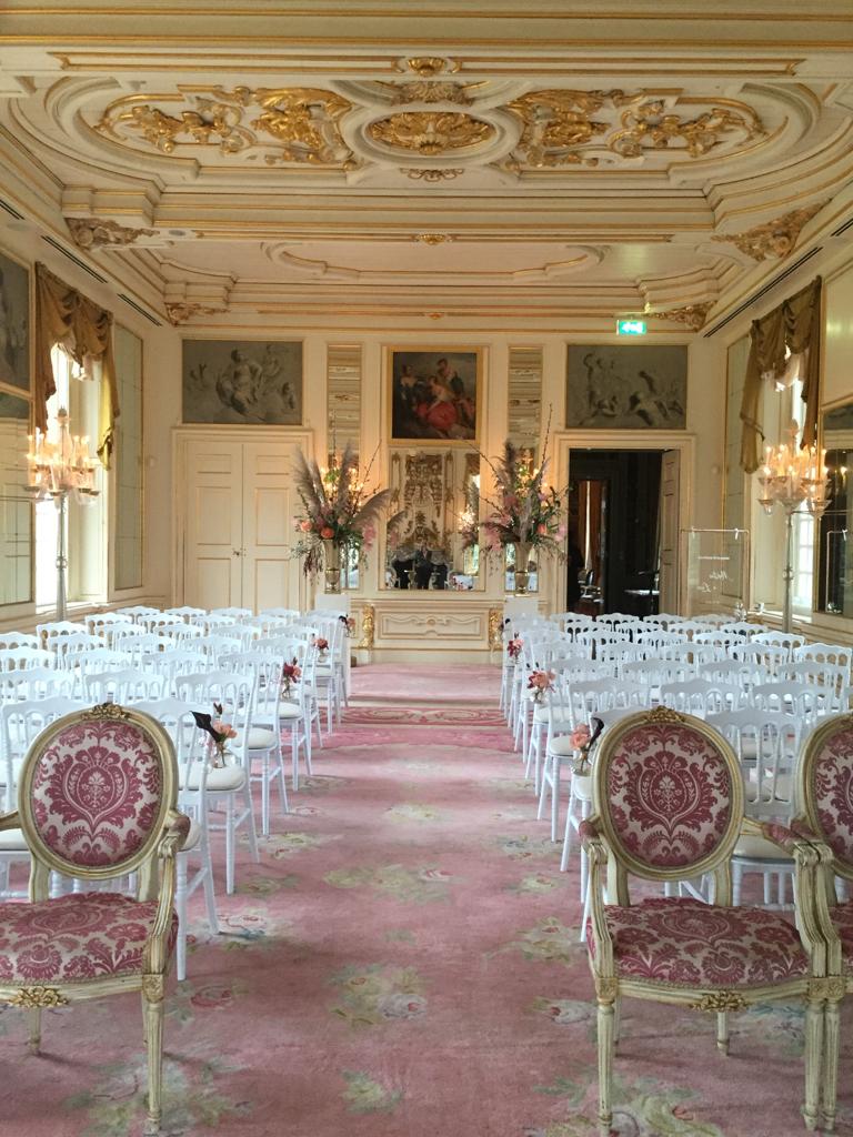 Ceremonie opstelling