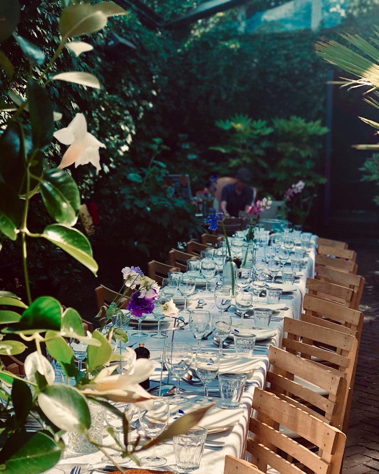 Diner binnenplaats
