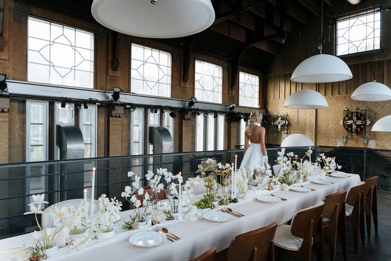 Bruiloft Pompstation
