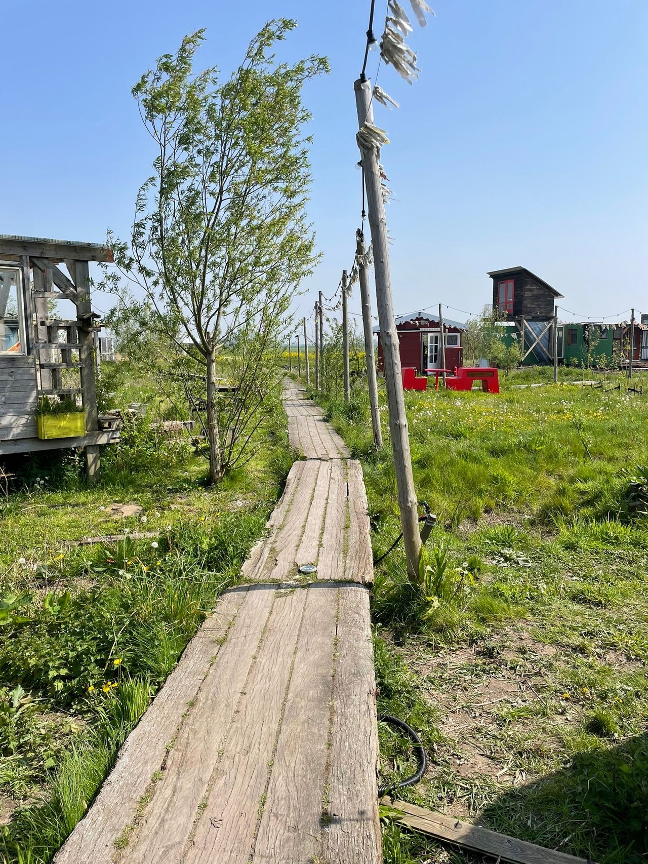 Houten pad