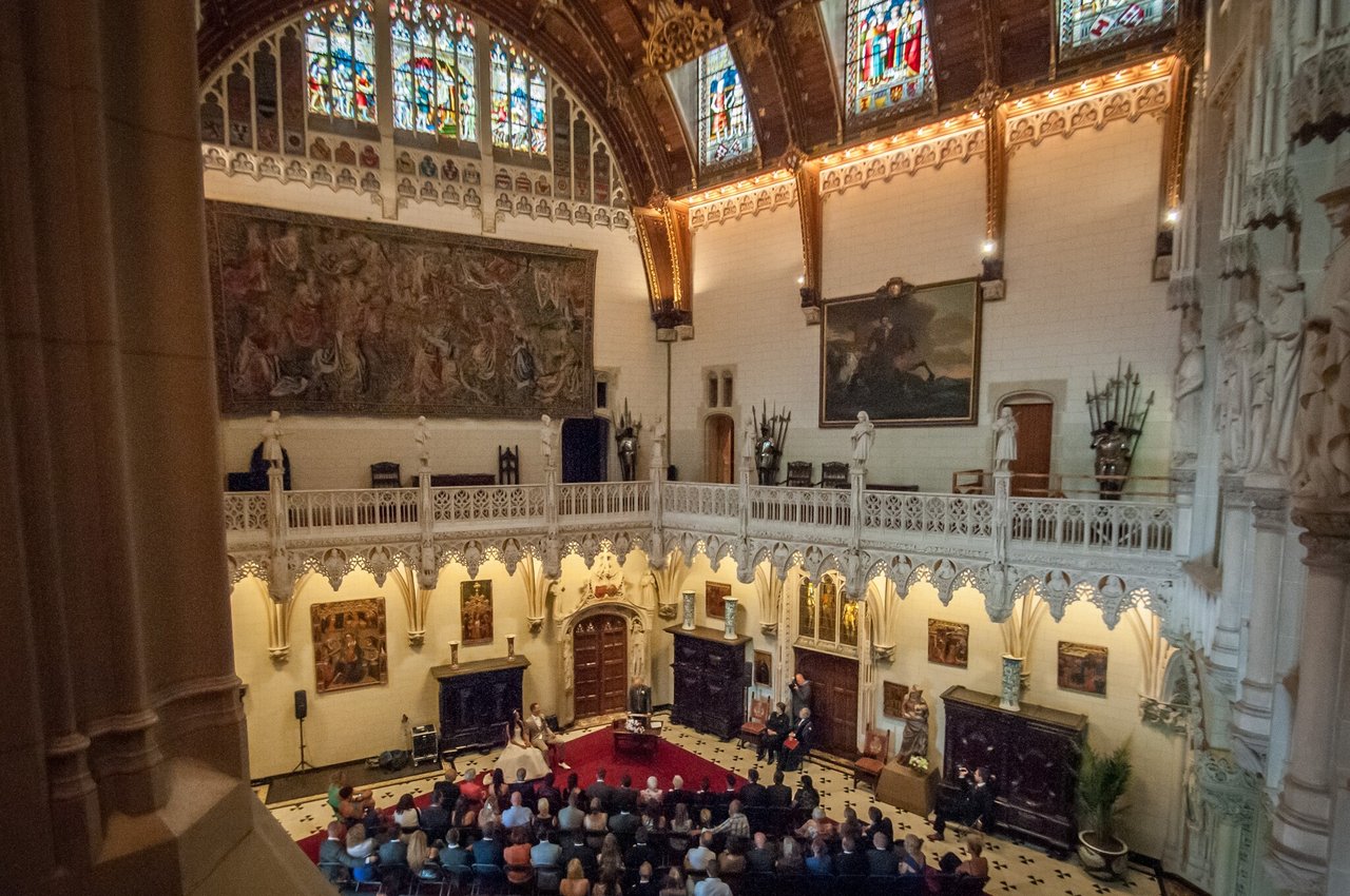 Trouwen in de Main Hall