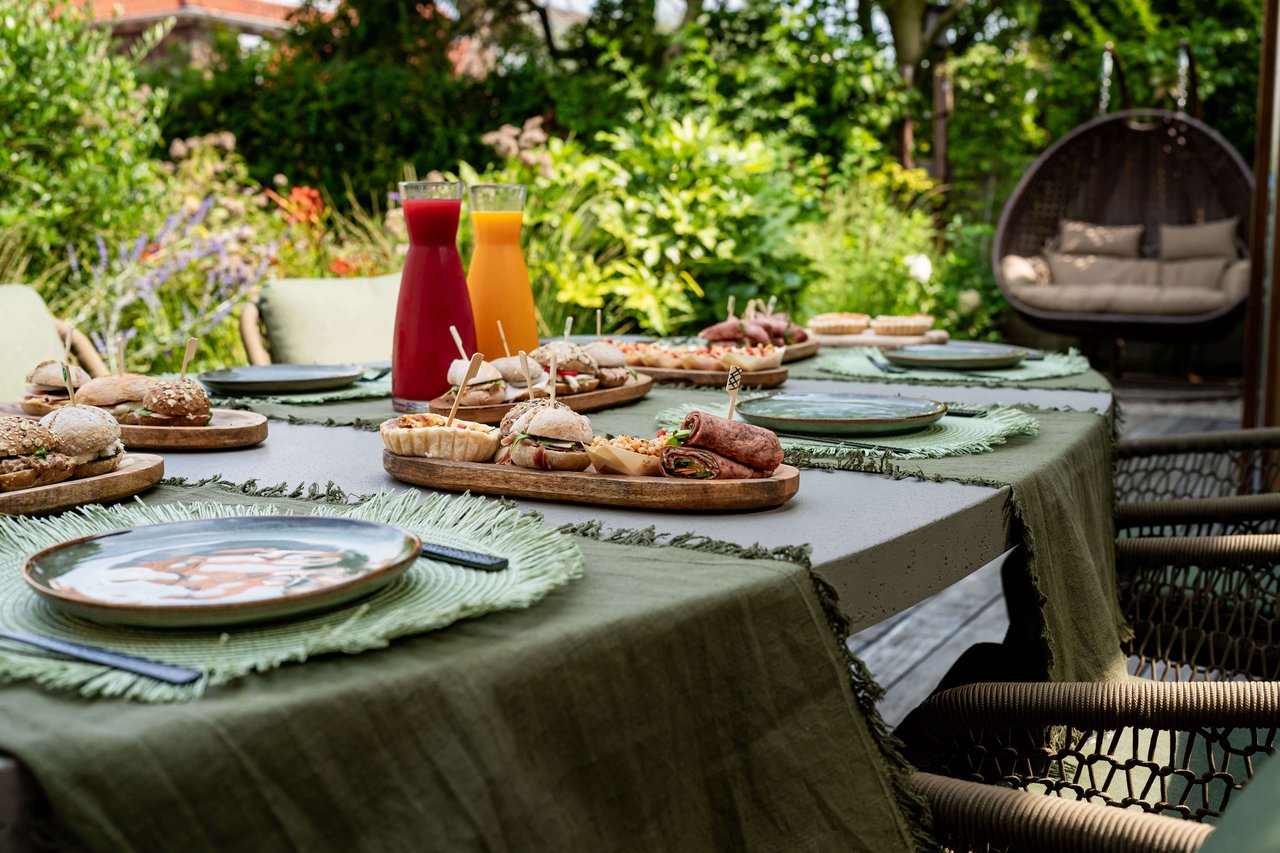 In de Groene Oase biologische en lokale lunch
