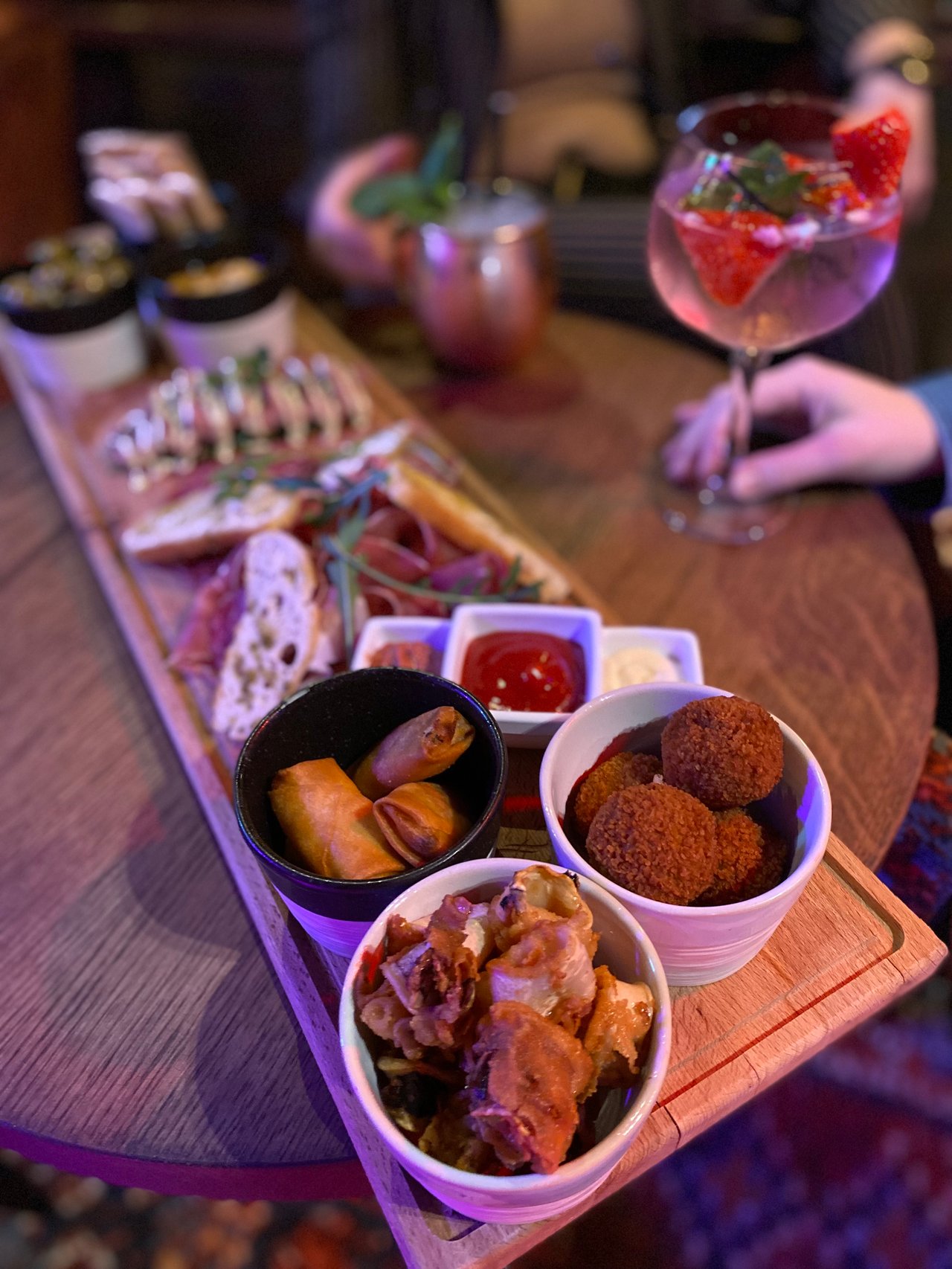 Let's share platter. 