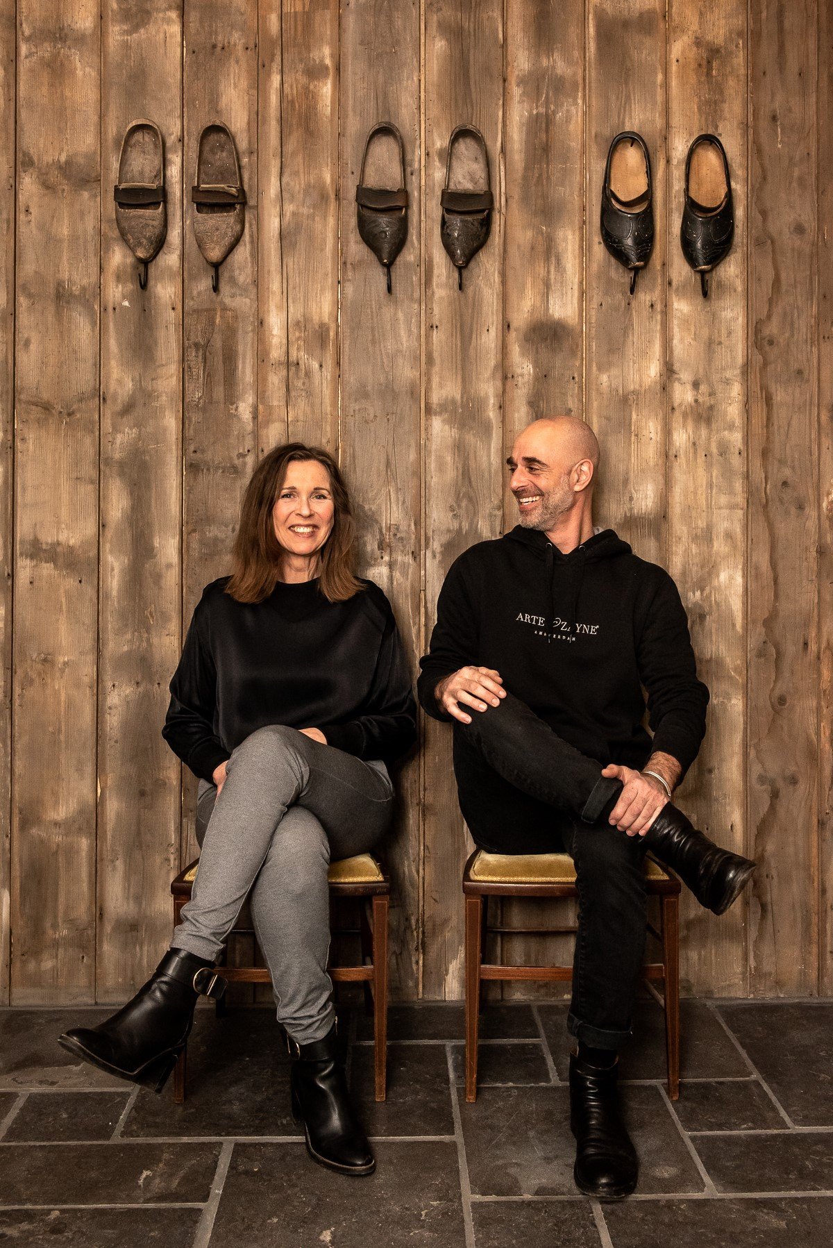 Arrad en Monique, hosts van The Meetinn