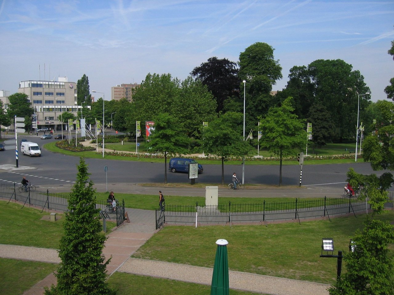Keizer-Karelfoyer - Uitzicht vanaf het balkon