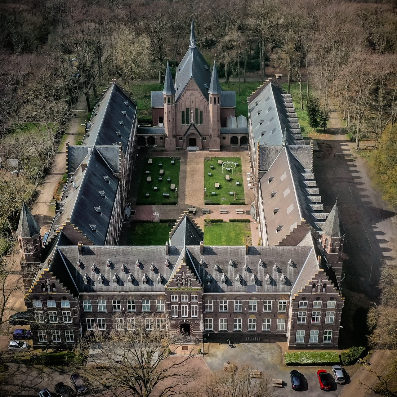 Bovendonk vanuit de lucht 