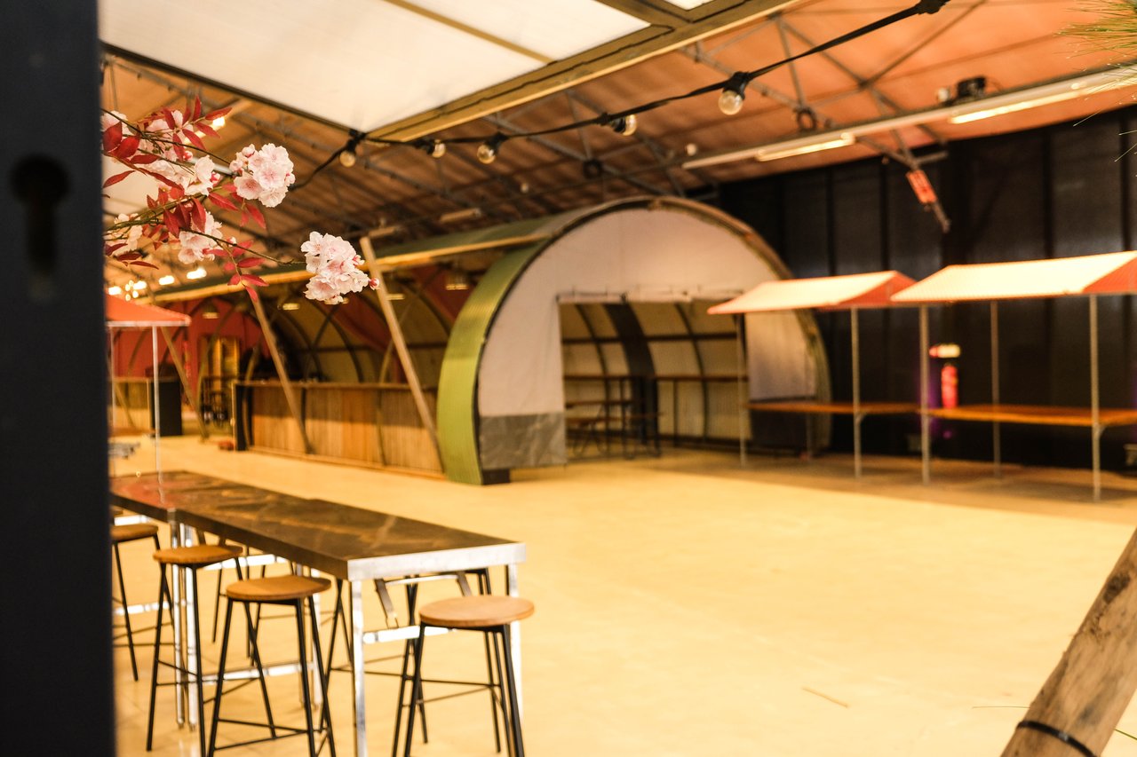 Workshop ruimte en bar