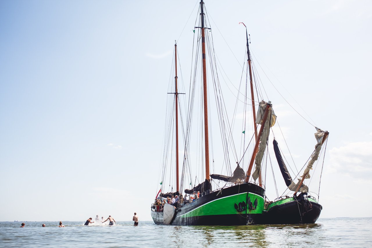 Bij mooi weer kan er gezwommen worden in zee. Foto: yesido