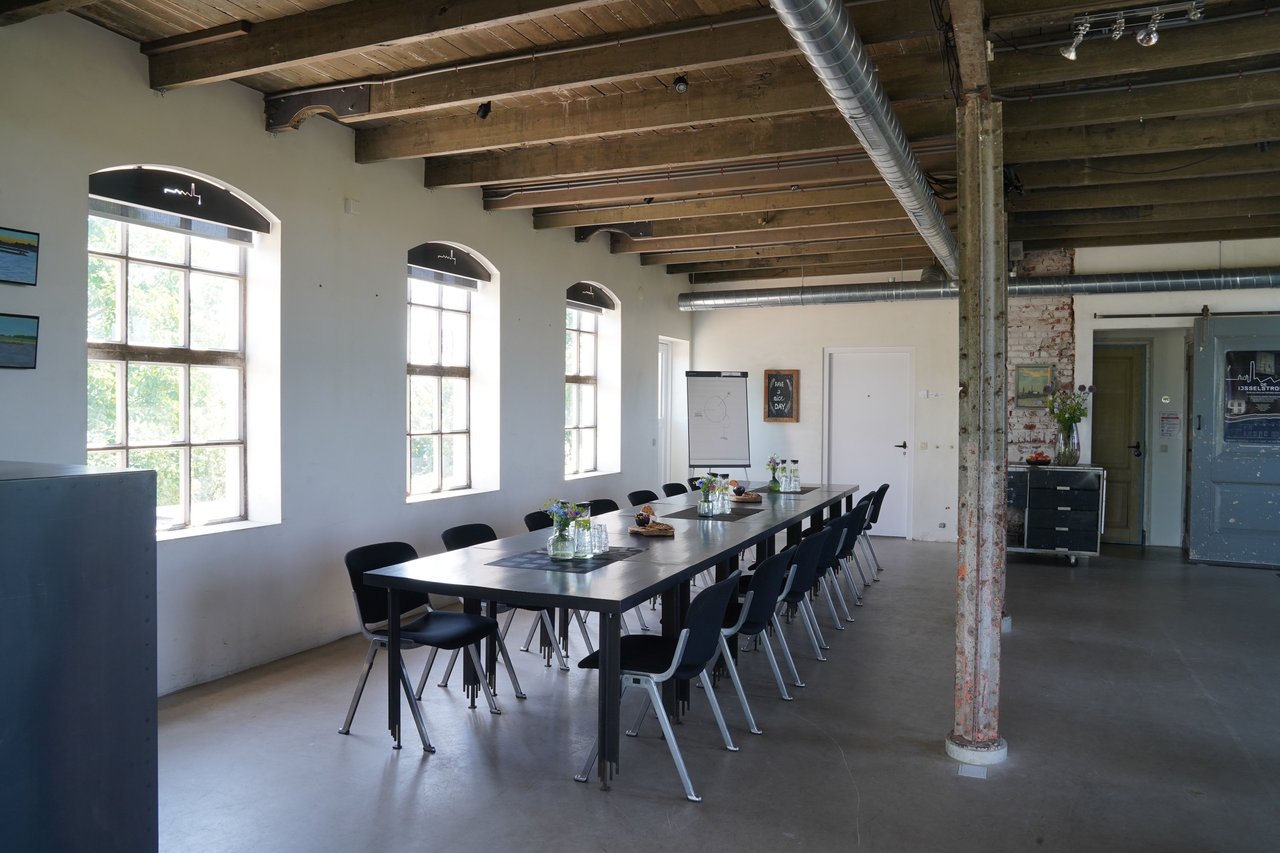 Zaal Wasserij blok opstelling 