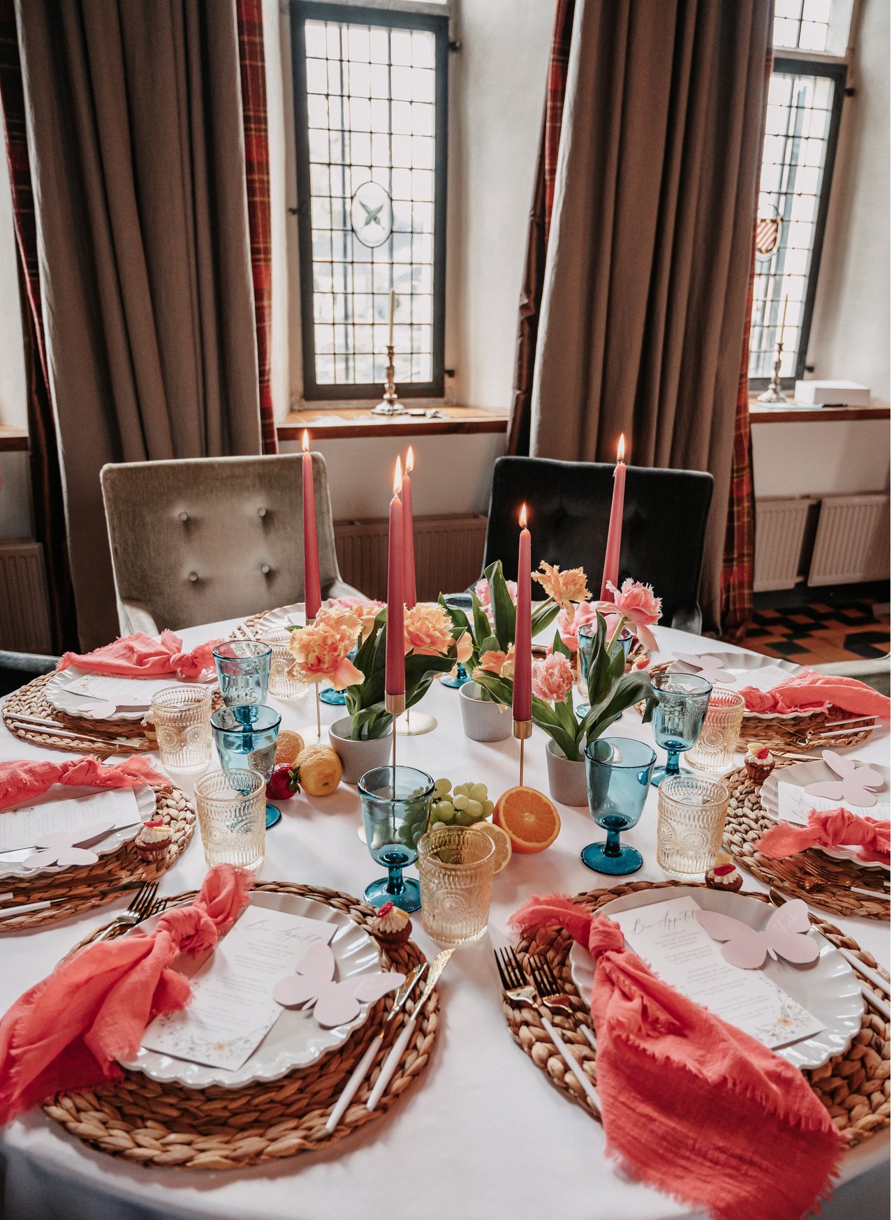 Diner setting ridderseal