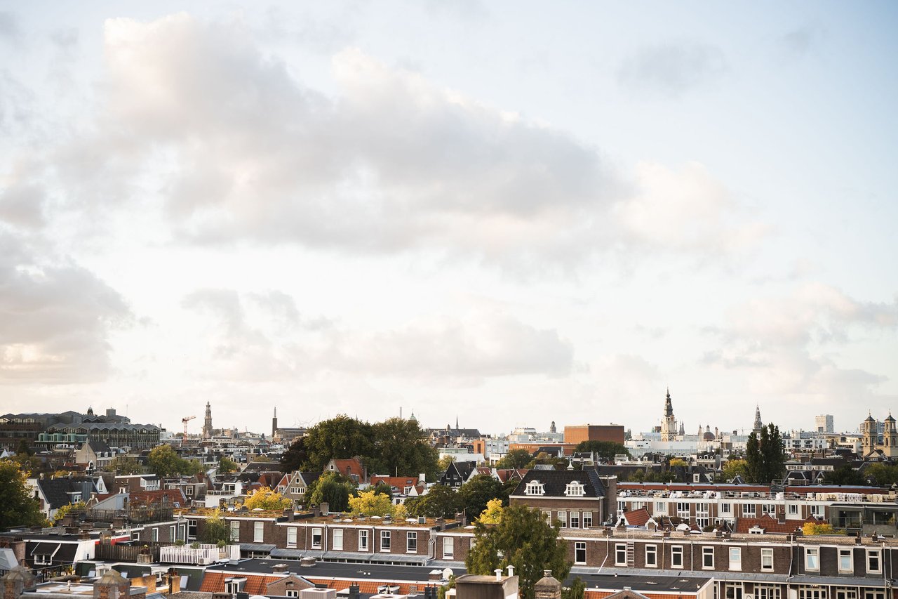 View over Amsterdam
