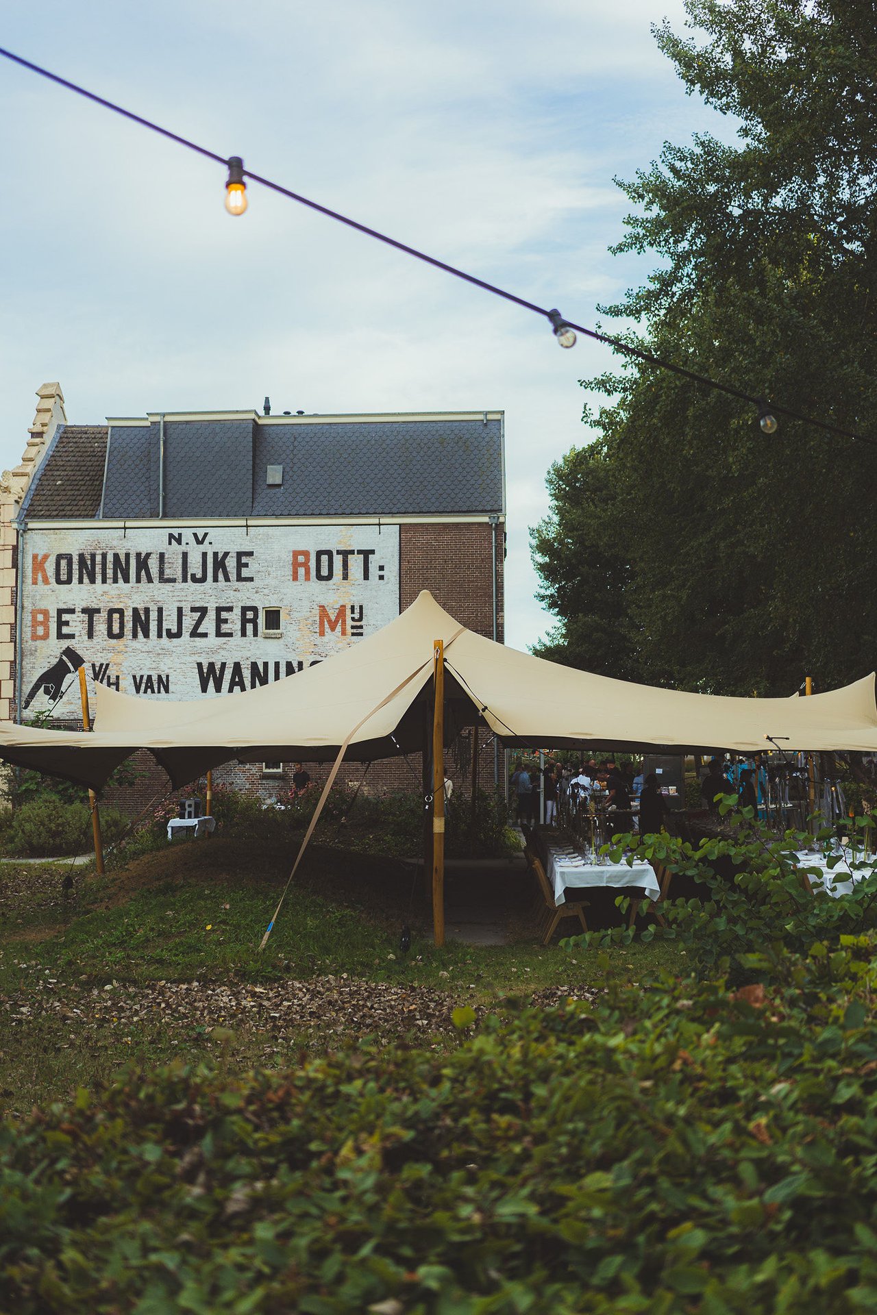 Villa van Waning tuin