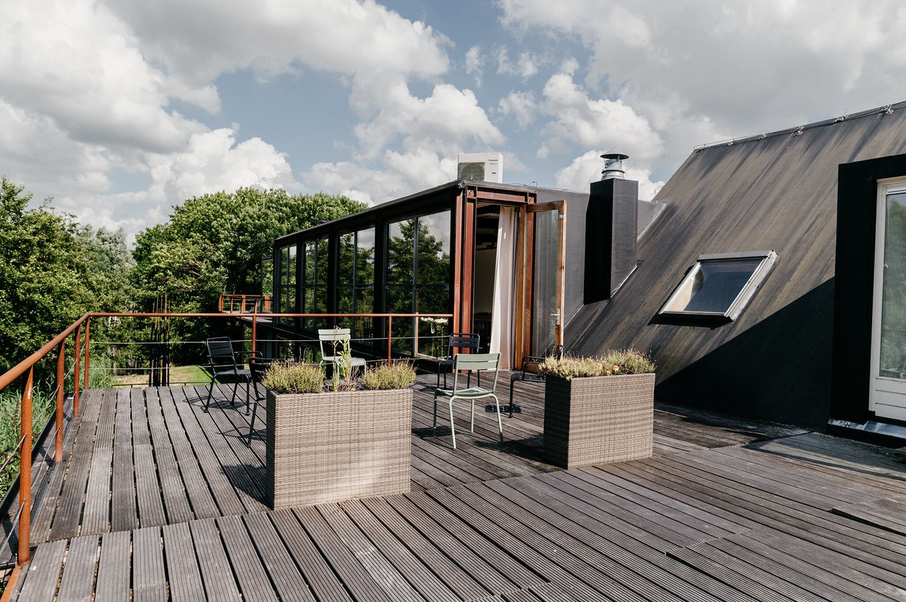 Verdieping terras