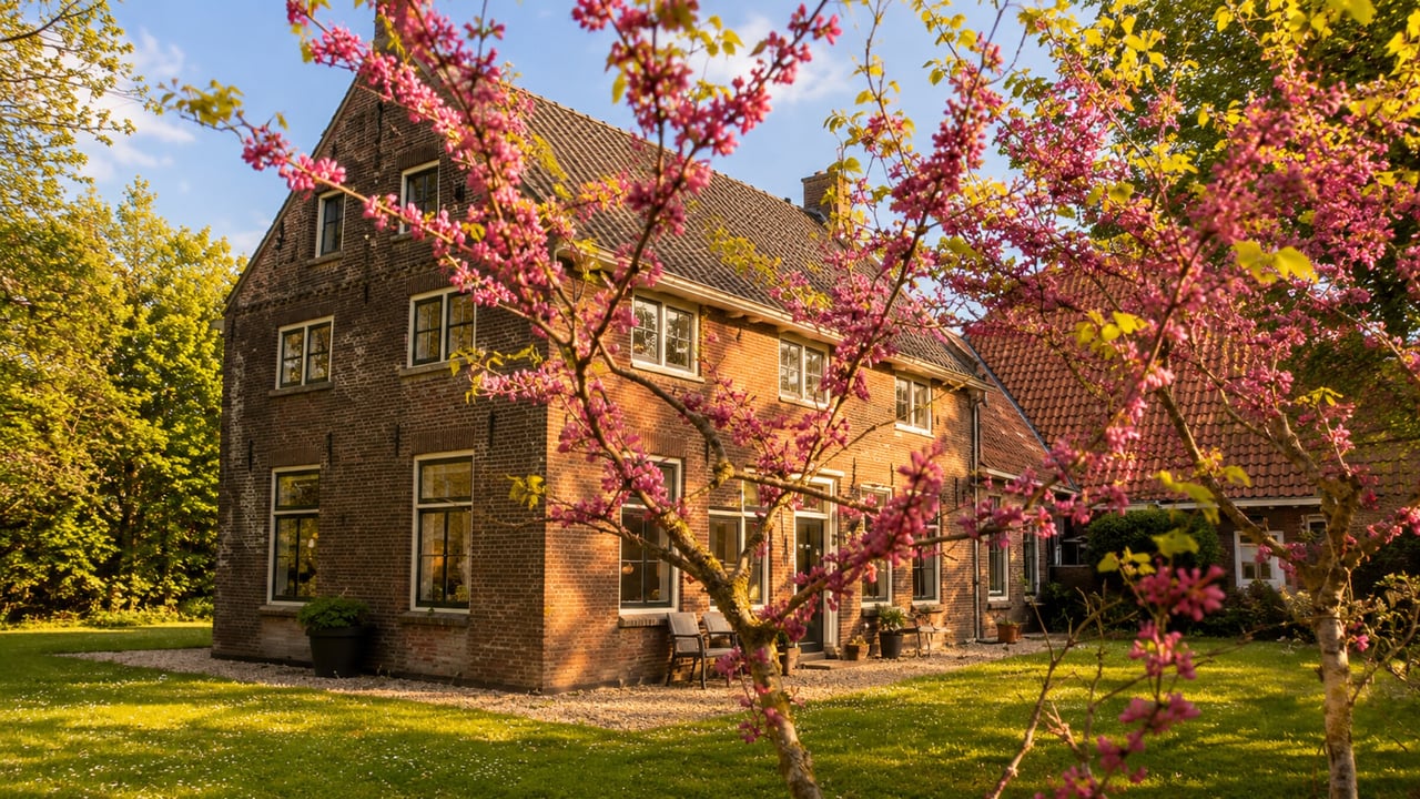 De tuin bij het Voorhuis