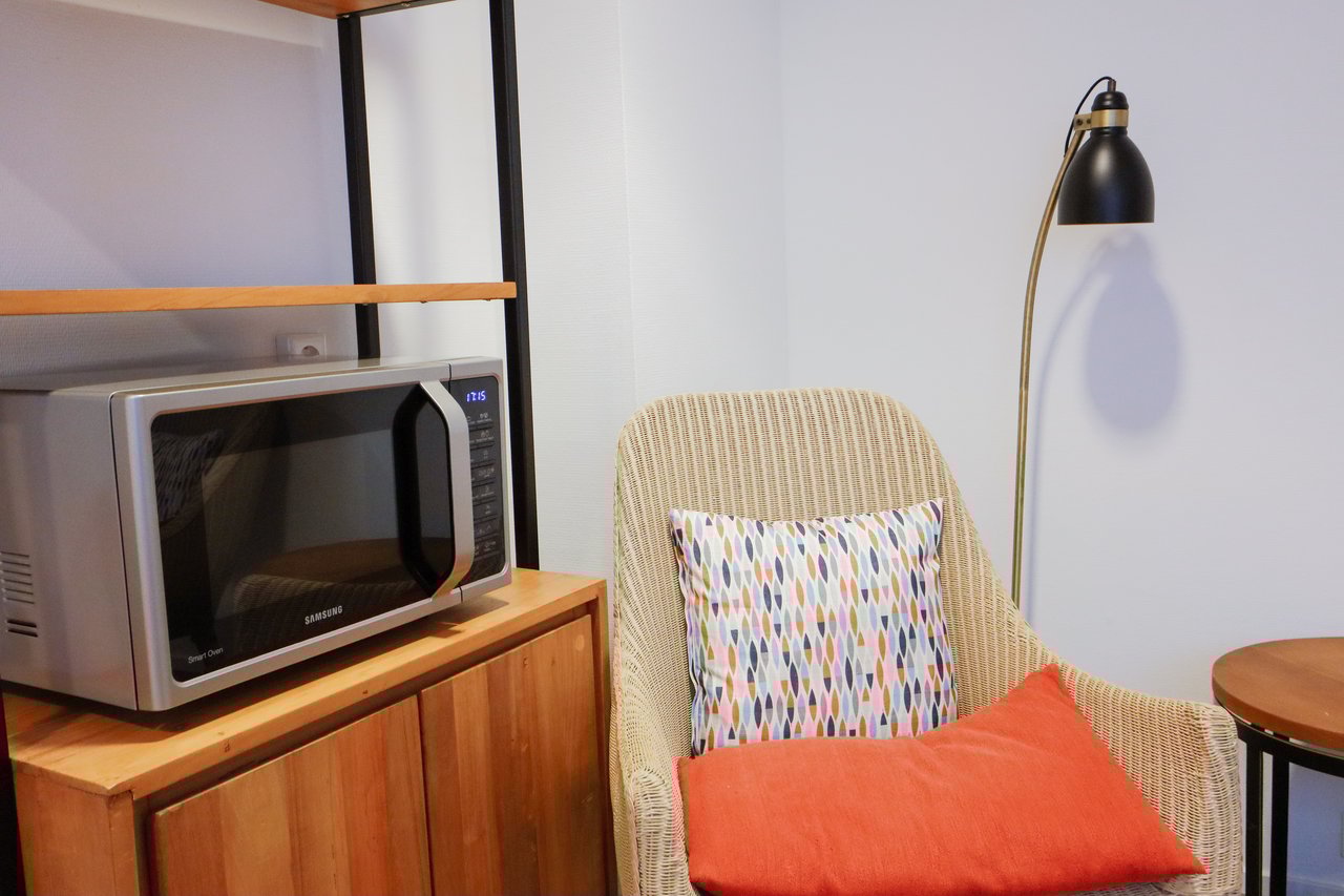 Appartement - Zithoek en magnetron
