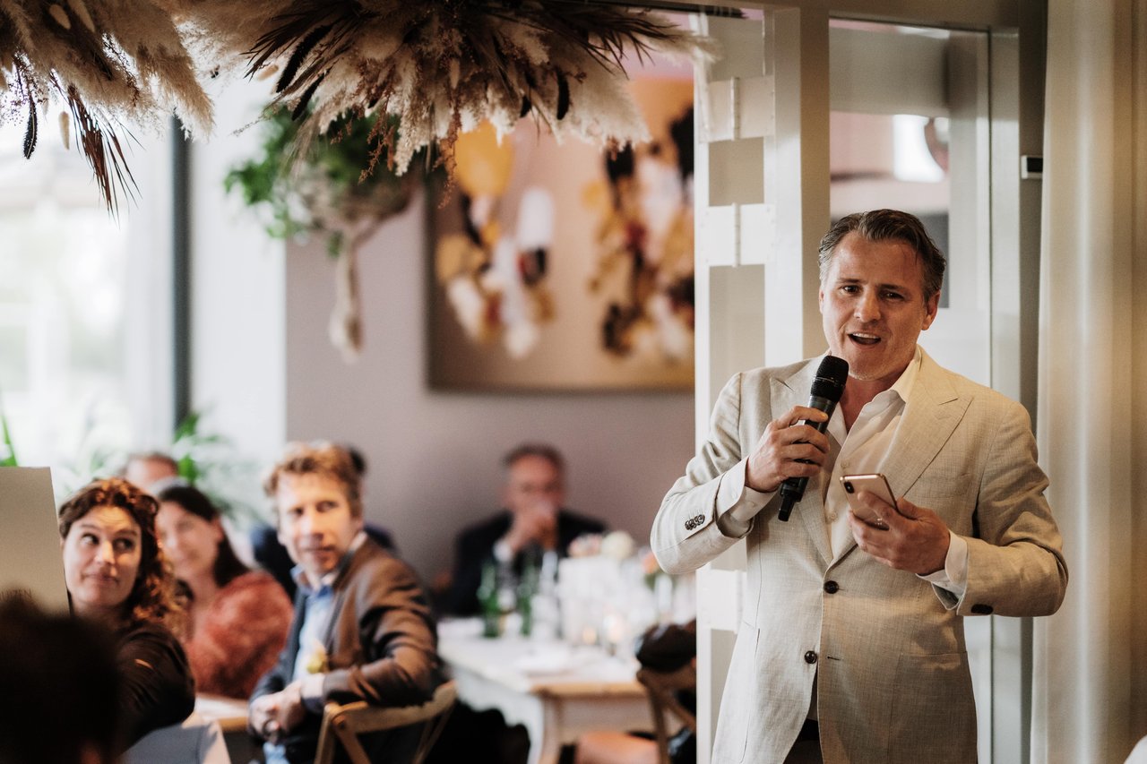 Speech tijdens huwelijksdiner