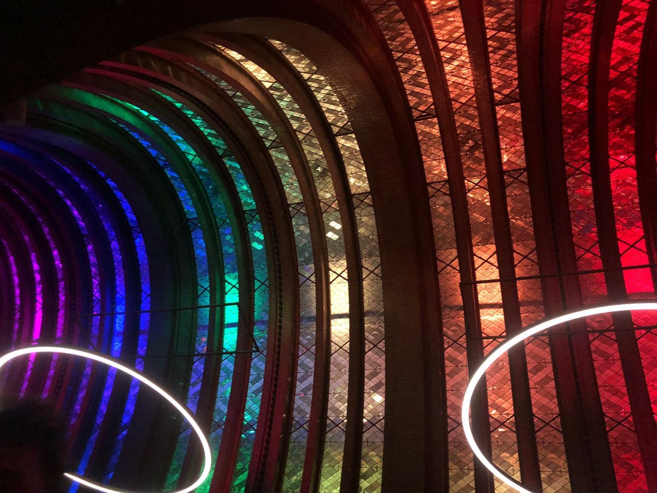 Grote Hal - lichtboog