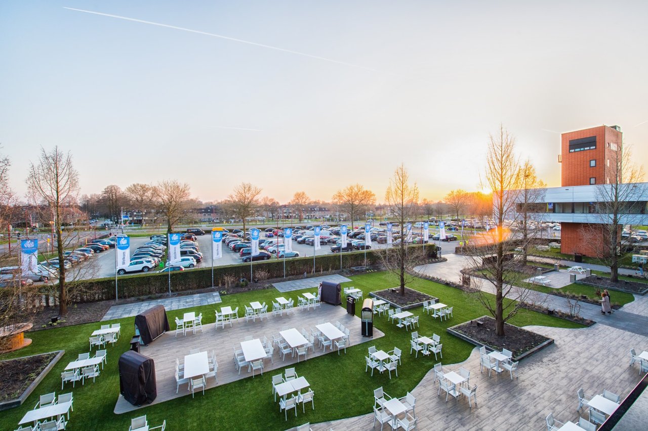 Evenementenlocatie NBC met tuin