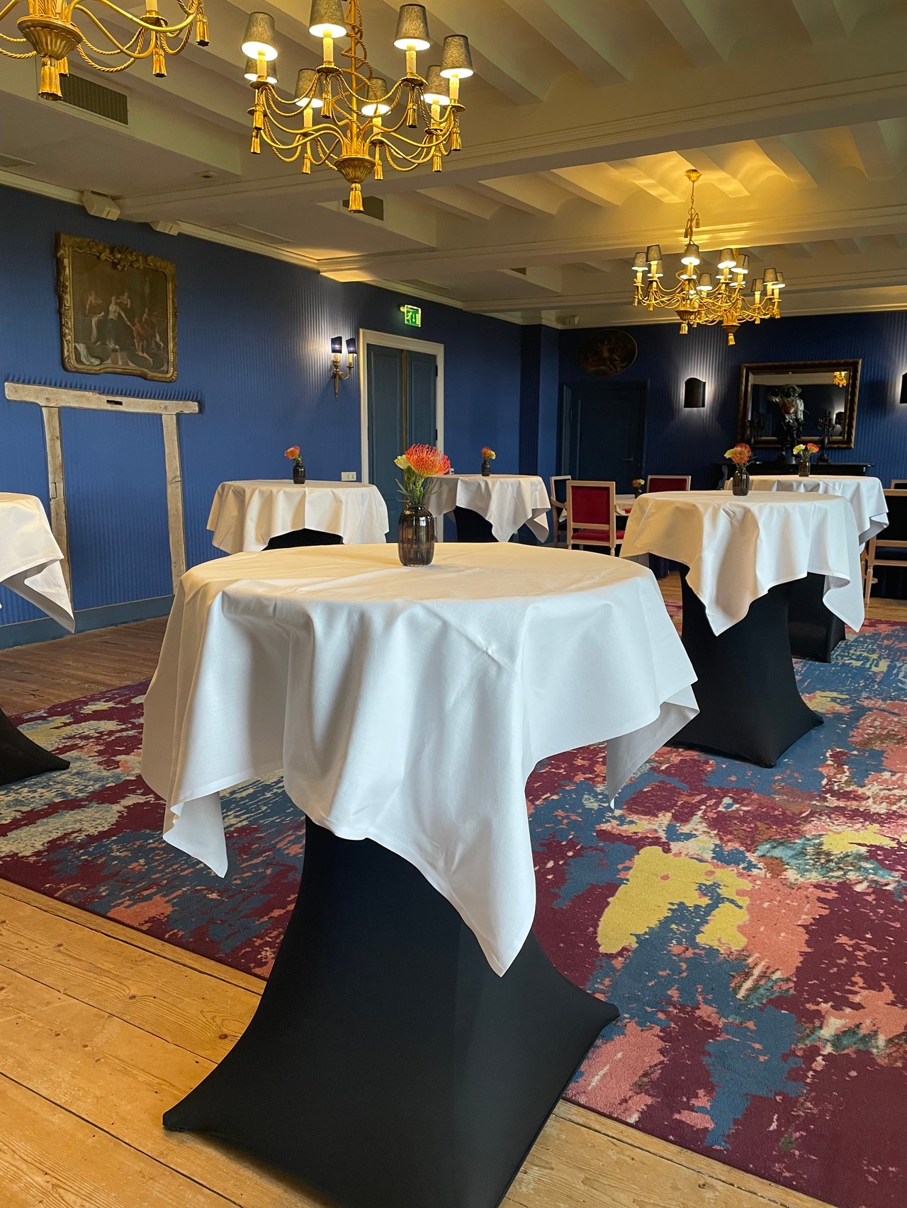 Receptieopstelling Selys de Fanson