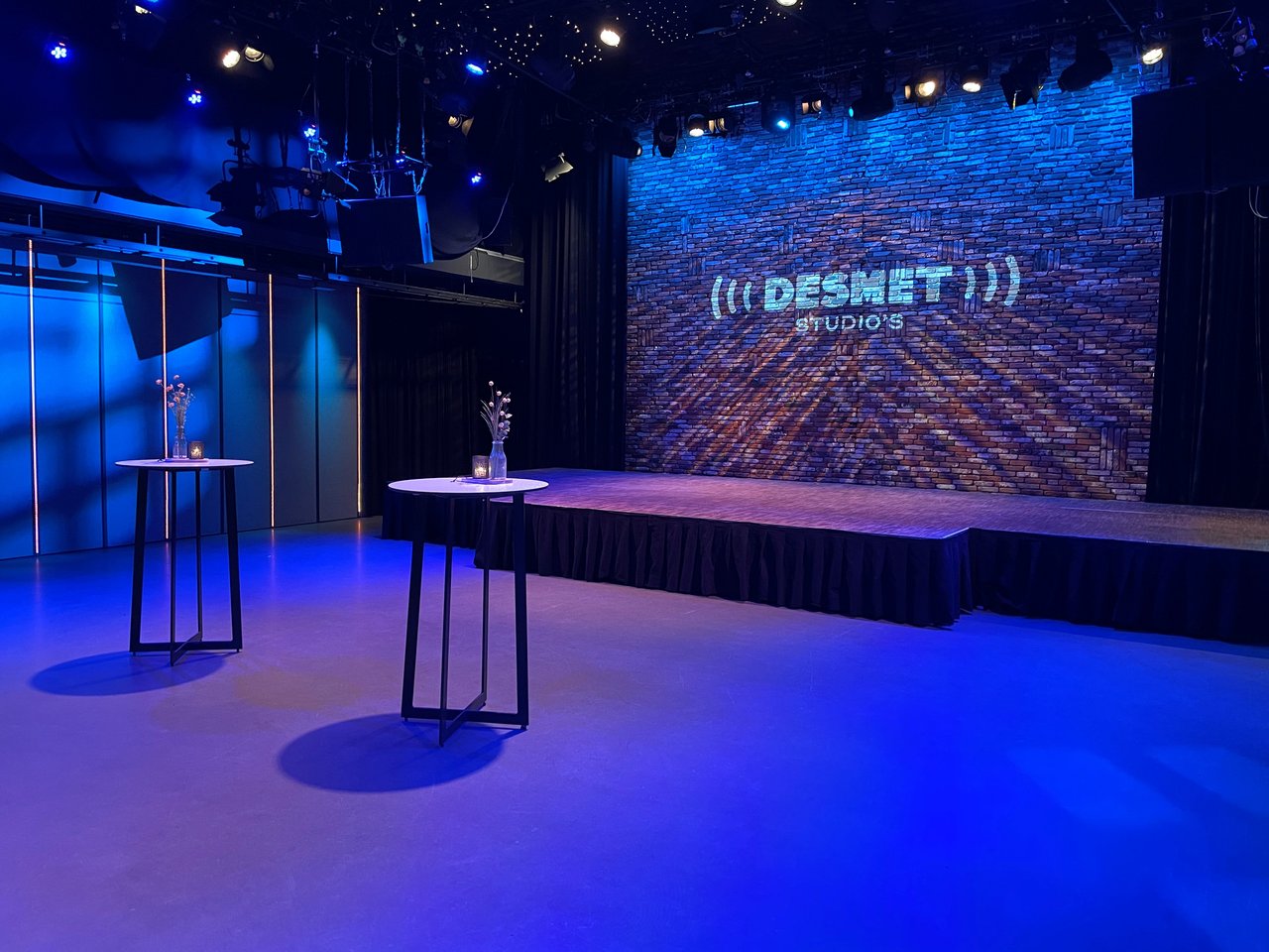 Venue met podium