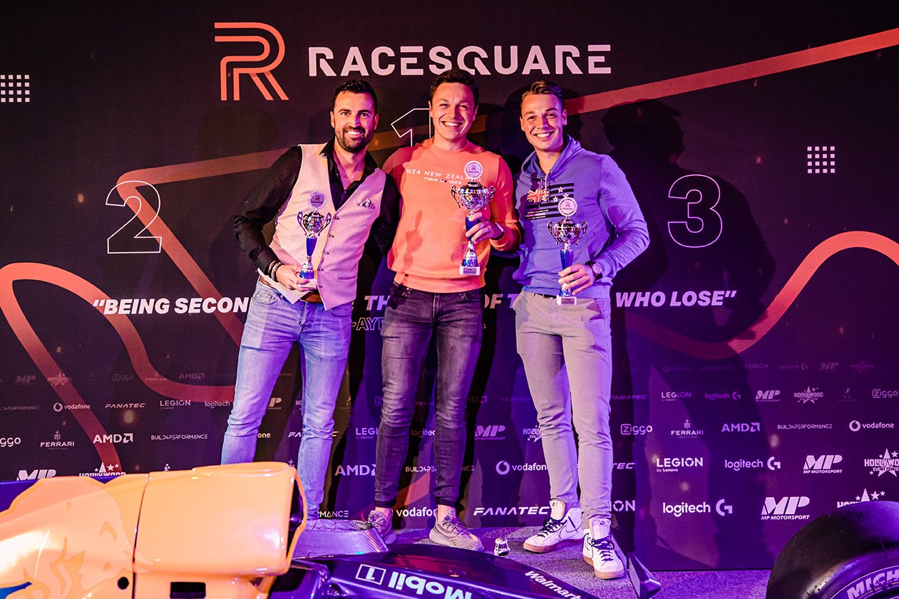 Winnaarspodium Racesquare