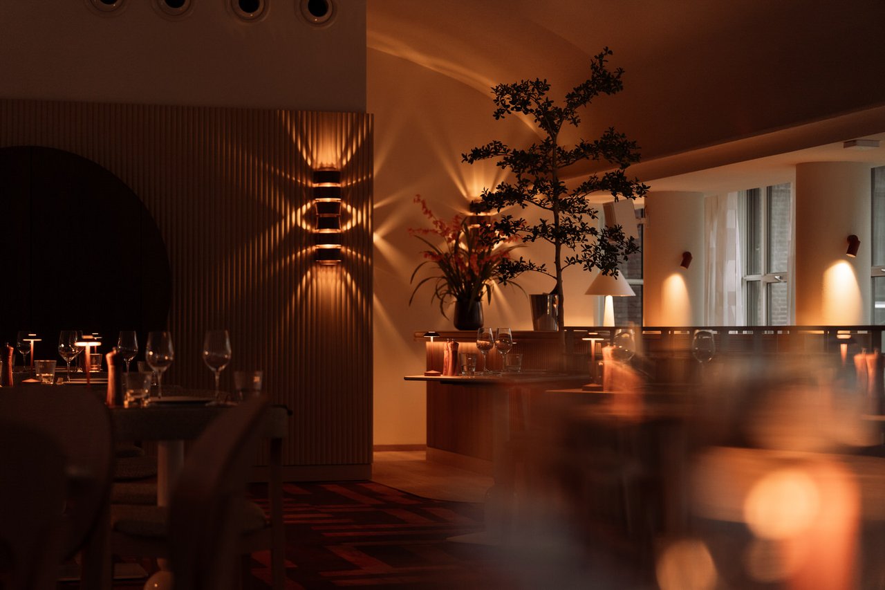 De Plesman - Mezzanine voor private dining (detail)