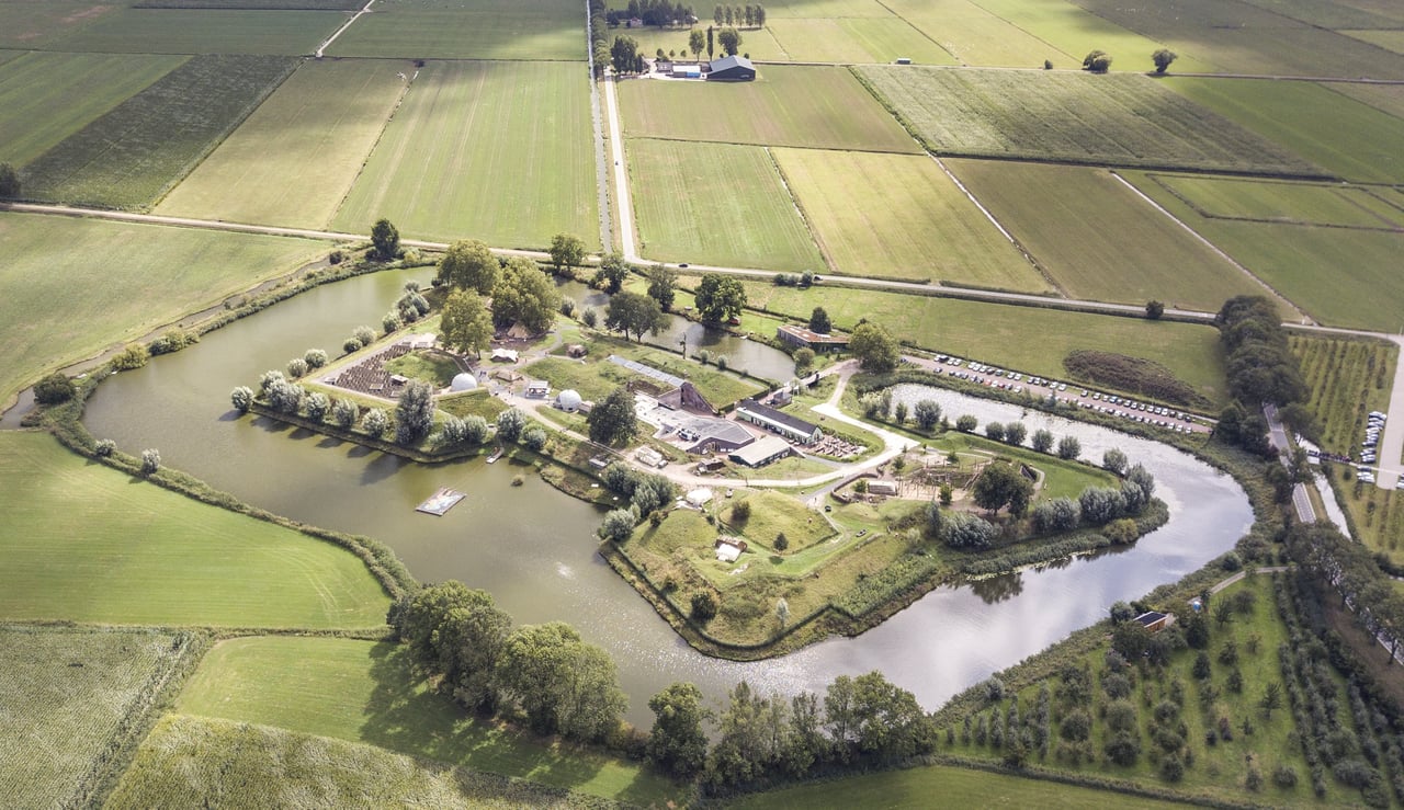 Luchtfoto GeoFort noord