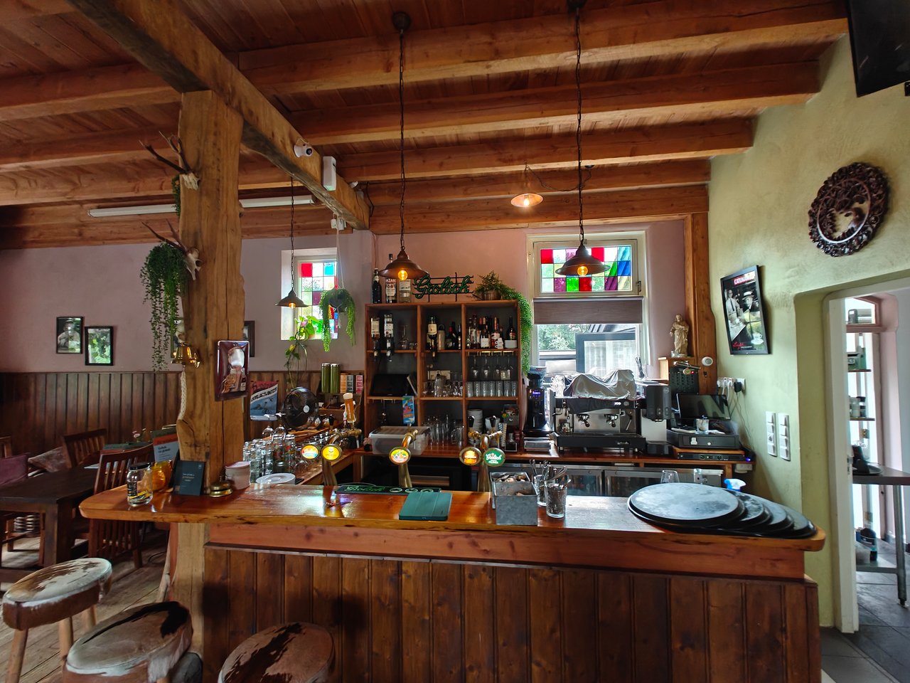 De bar van Boscafé van Moorsel