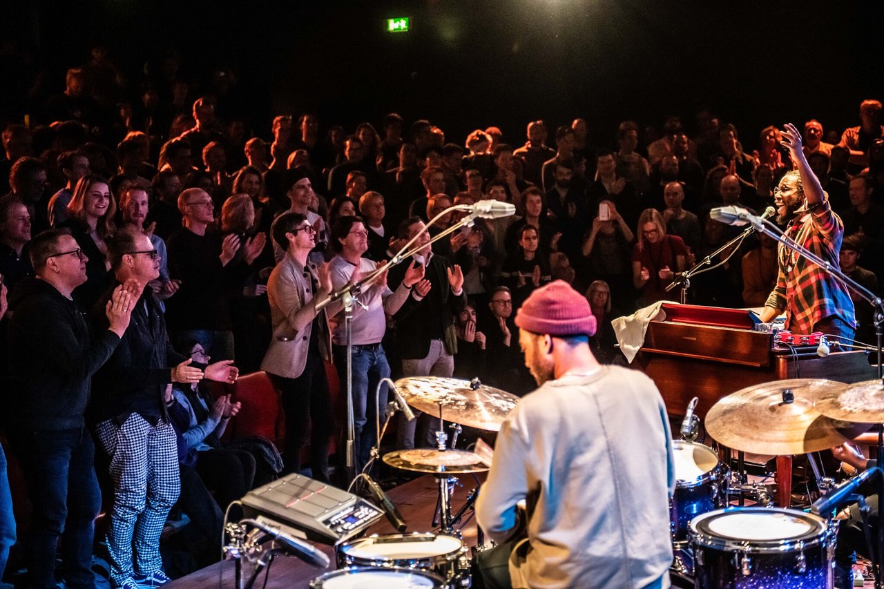 Concertfoto in onze concertzaal