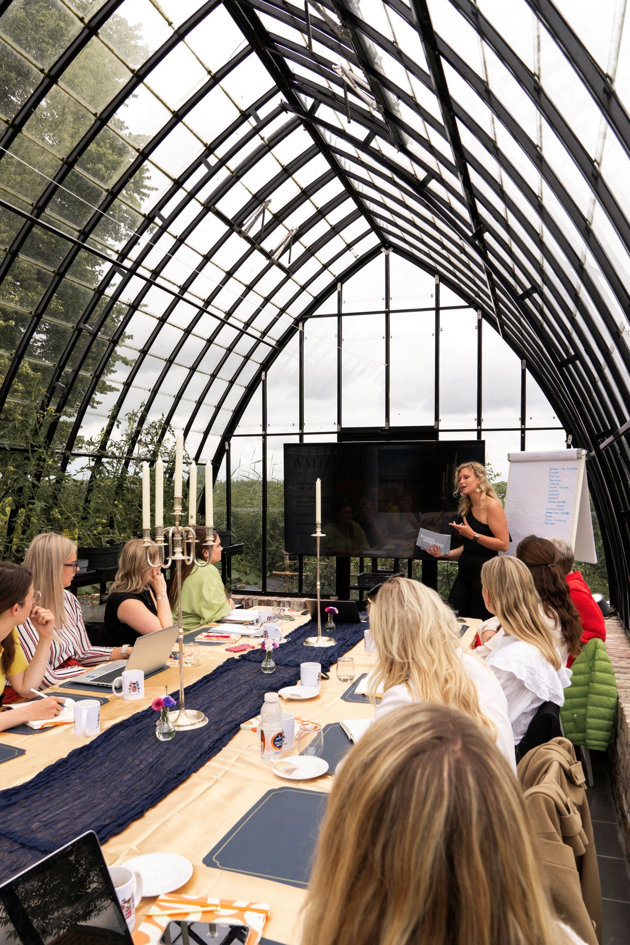 Vergaderen in the Glass House